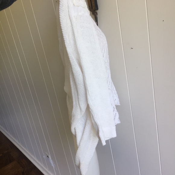 FINAL SALE - Double layer knit sweater - Picture 7 of 10